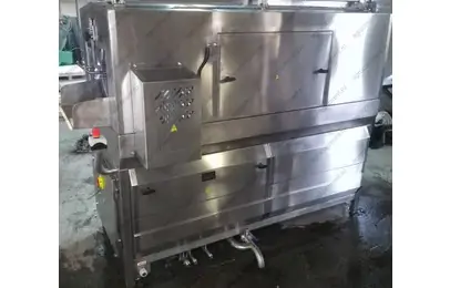 Тоннельная машина мойки ящиков, лоткомойка модель №1