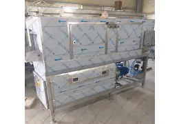 Тоннельная машина мойки ящиков, лоткомойка модель №1