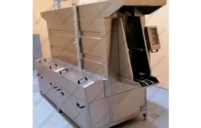 Мойка паллет с щётками