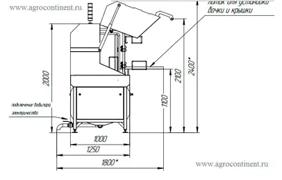 Одинарная мойка бочек