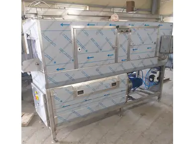 Тоннельная машина мойки ящиков, лоткомойка модель №1