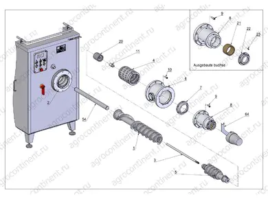 Схема Lima RM 600 BSP