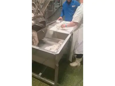 Помыли рубец в центрифуге