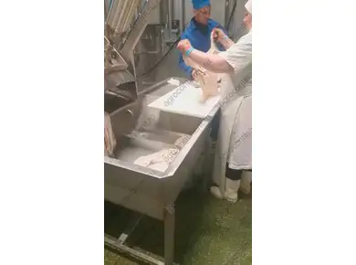 Помыли рубец в центрифуге