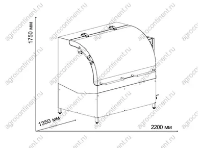 Мойка бочонков 50 л